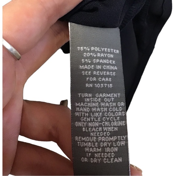 Sharagano Navy Blue Dress - Picture 5 of 6